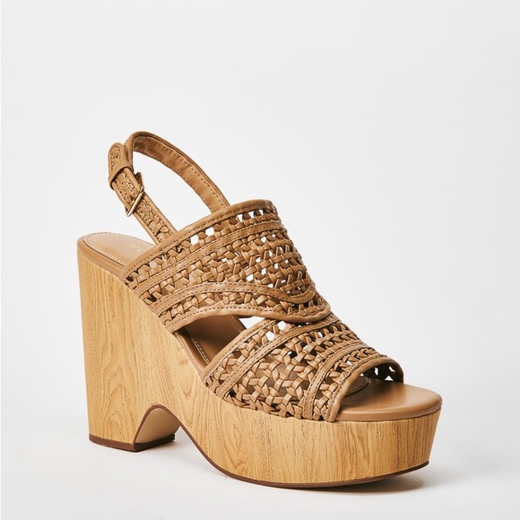 ShoeDazzle Ruth Wedge Sandal - Picture 4 of 5